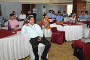 Section of participants at Lean tools training, CII, Mysore