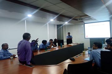 Dr Balamurugan Delivering program, Consulting and training MNC team on Supply chain management