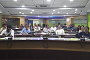 section of participants in Dr Balamurugan program on GeM at KASSIA auditorium