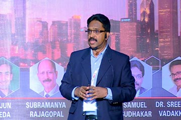 Samuel Sudhakar  addressing  a Business Conclave & providing Growth facilitation tips for Business Owners, Entrepreneurs  & Leaders.