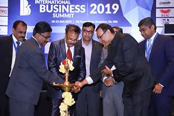 Samuel Sudhakar was part of the organizing team of an International Business Summit 