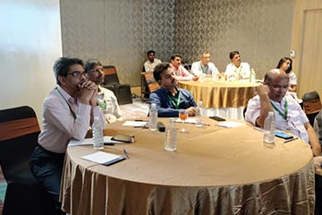 Samuel Sudhakar handling a Business Growth Facilitation Workshop For Business Owners & Entreprenuers